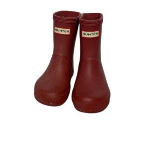 XSOLDX Military Red Size 5 Unisex First Classic Boots - Toddler, Little Kid